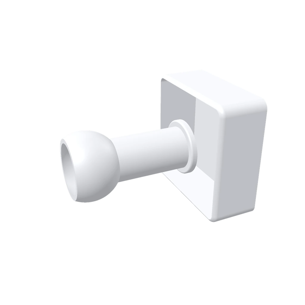 Generate a vase in the shape of a joystick